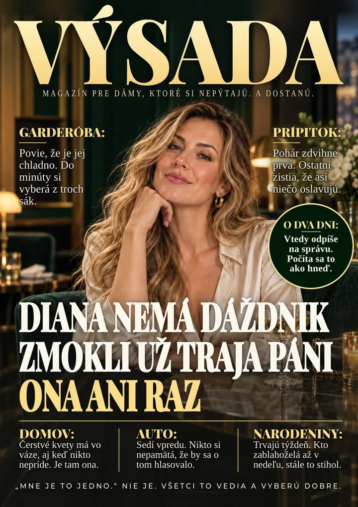 Titulka časopisu pre kráľovnú