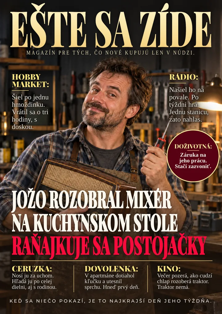 Titulka časopisu pre kutila