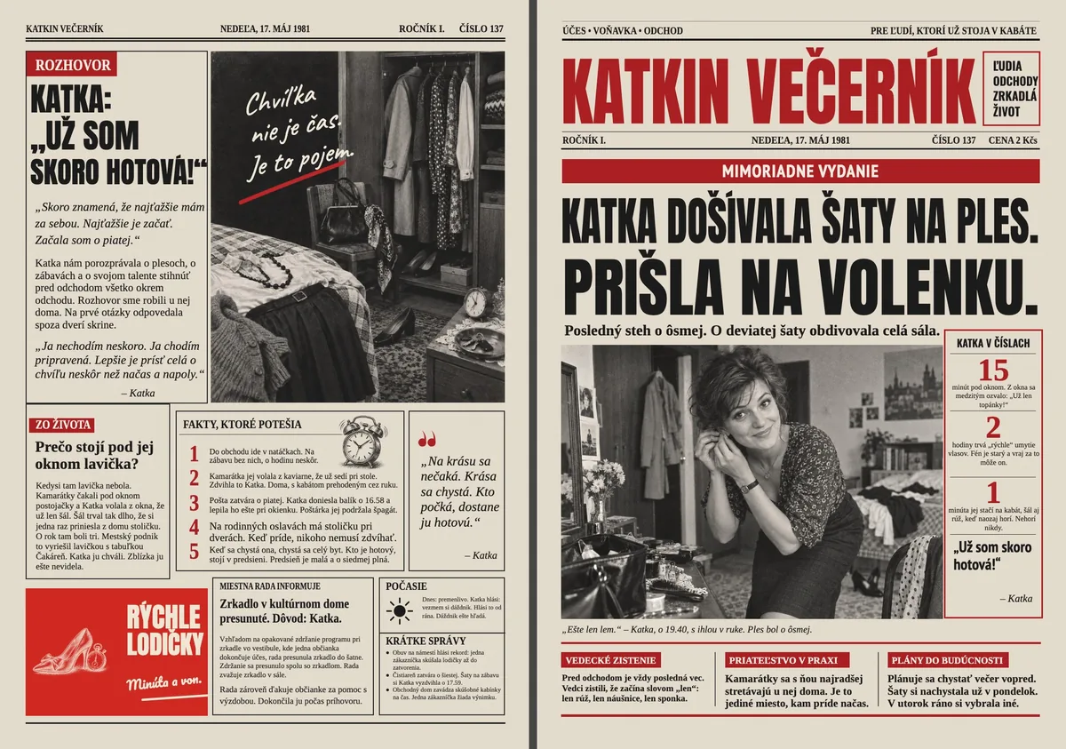 Retro noviny pre večnú nestíhačku