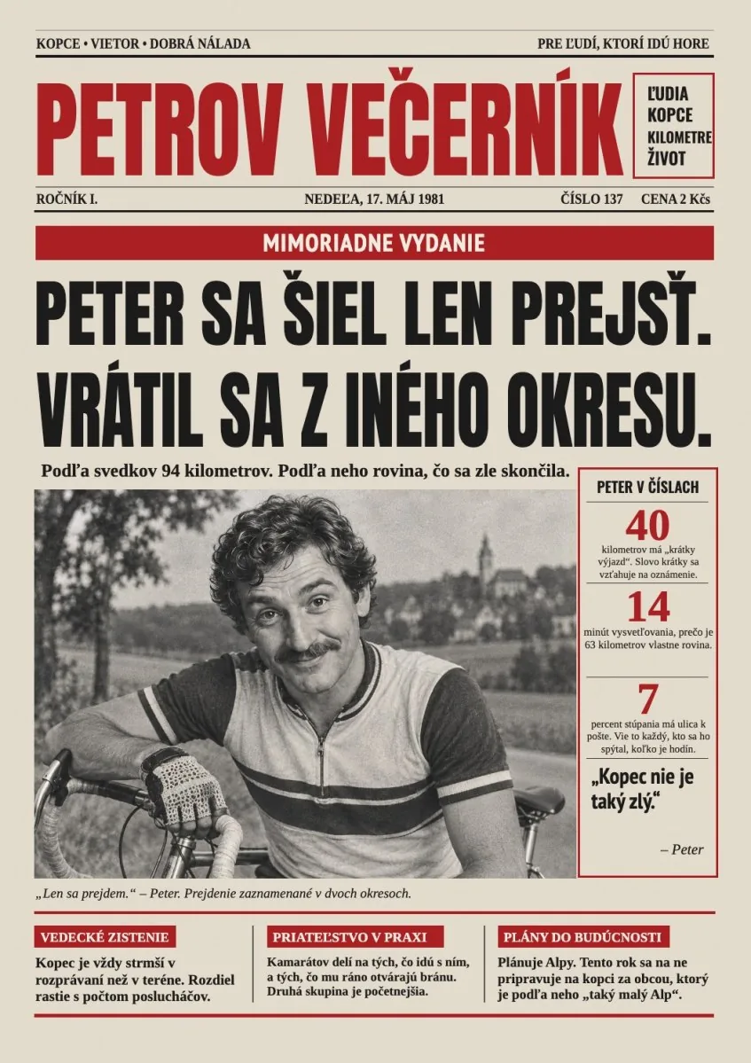 Retro noviny – ukážka